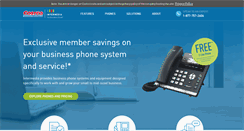 Desktop Screenshot of costcobusinessphones.com